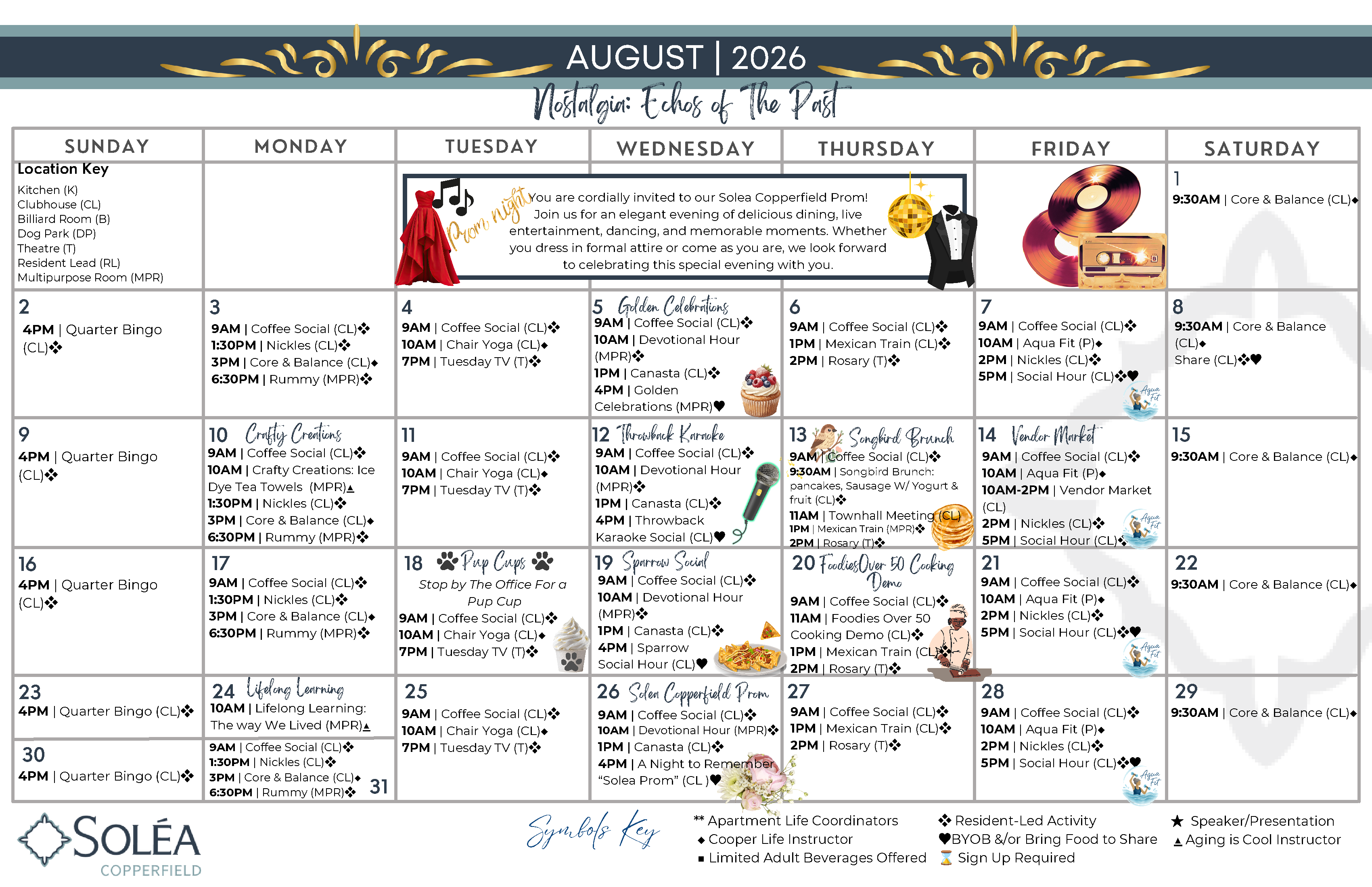 Resident Calendar