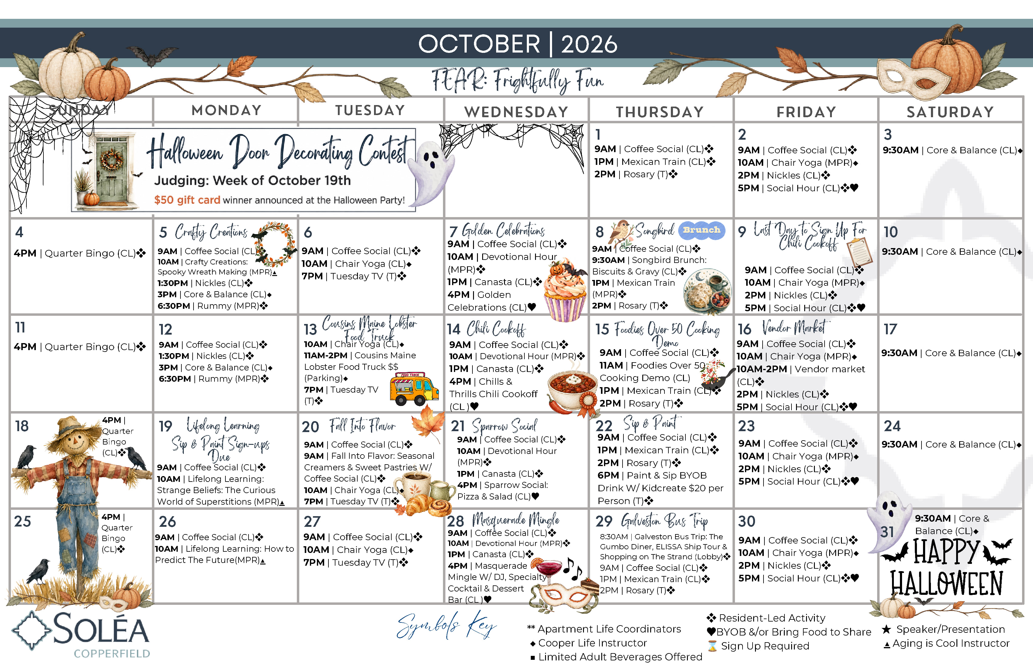 Resident Calendar