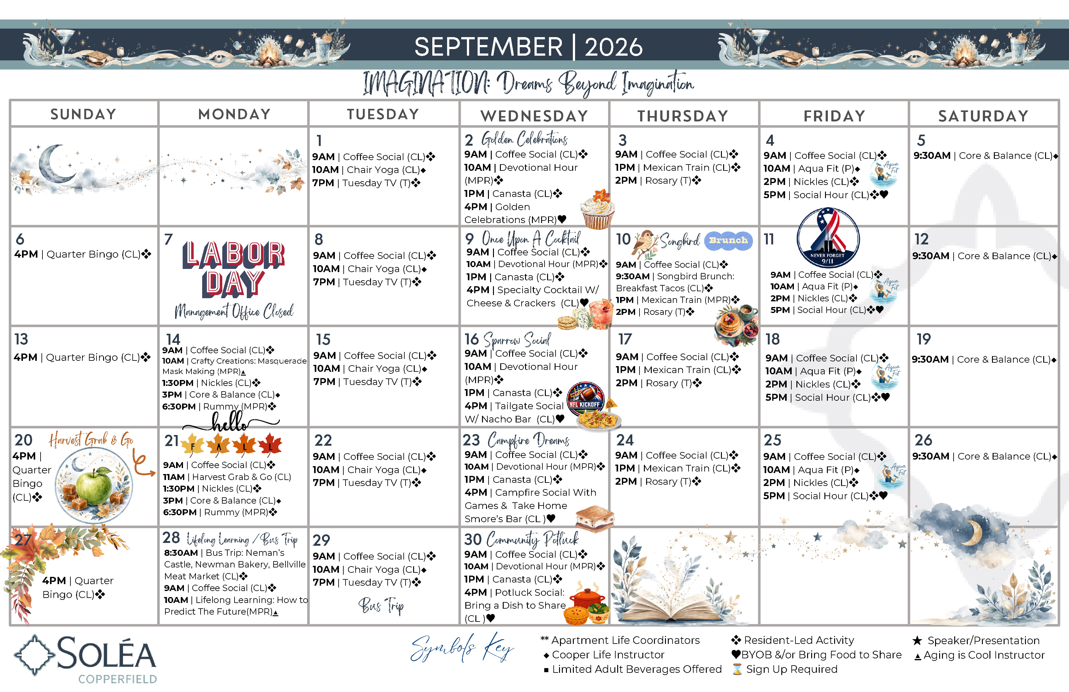 Resident Calendar Resident Calendar